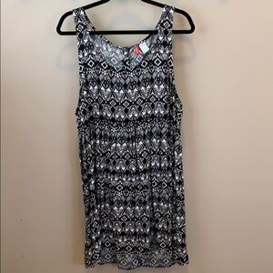H&M sundress. Black and tan